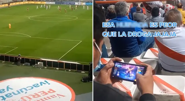 Hincha prefirió jugar Free Fire en lugar de ver el duelo entre Perú vs. Venezuela Hincha prefirió jugar Free Fire en lugar de ver el duelo entre Perú vs. Venezuela