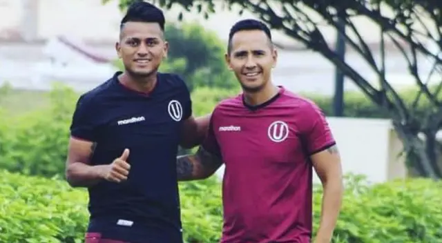 Diego Chávez y Erick Bravo. Foto: Universitario   