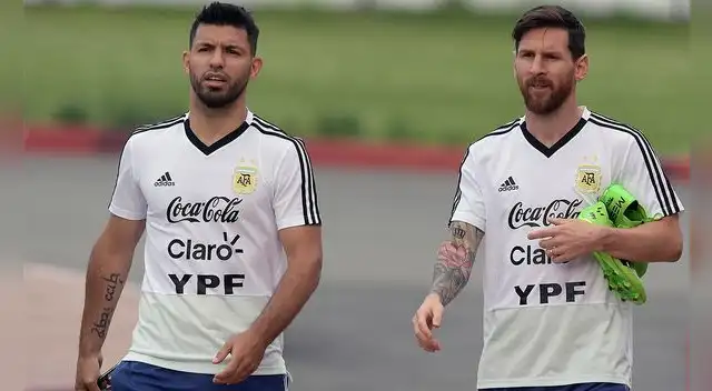 Agüero no eligió la '10' de Messi en Barcelona Agüero no eligió la '10' de Messi en Barcelona