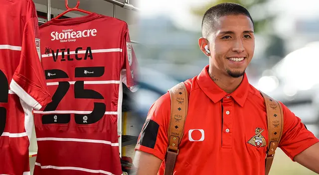 Rodrigo Vilca titular con Doncaster Rovers
