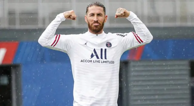 Hinchas del PSG impacientes por Sergio Ramos Hinchas del PSG impacientes por Sergio Ramos