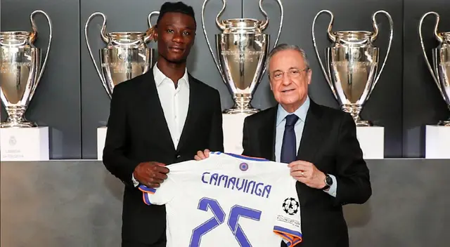 Eduardo Camavinga fue presentado en Real Madrid: Orgulloso de defender el escudo