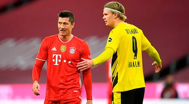 Robert Lewandowski y Erling Haaland son opciones en el Real Madrid