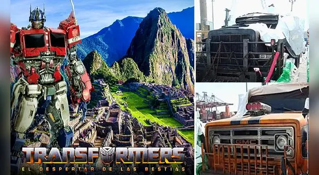 Revelan video de lo que viene siendo la grabación de Transformers en Machu Picchu Revelan video de lo que viene siendo la grabación de Transformers en Machu Picchu
