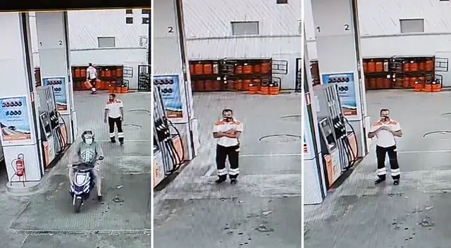Un trabajador estaba de lo más feliz ensayando una coreografía sin saber que lo miraban por las cámaras Un trabajador estaba de lo más feliz ensayando una coreografía sin saber que lo miraban por las cámaras