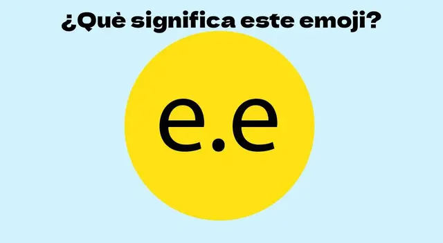 Descubre el significado del emoji 'e.e' y cuando usarlo