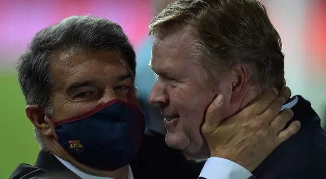 Ronald Koeman entrena al Barcelona desde la temporada 2020-2021. Ronald Koeman entrena al Barcelona desde la temporada 2020-2021.