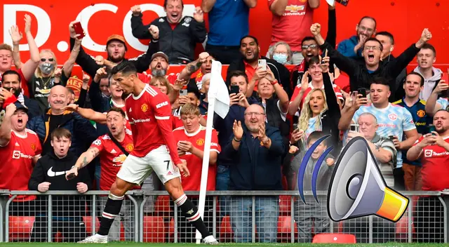 Escucha cómo retumbó las gradas del Old Trafford con el famoso