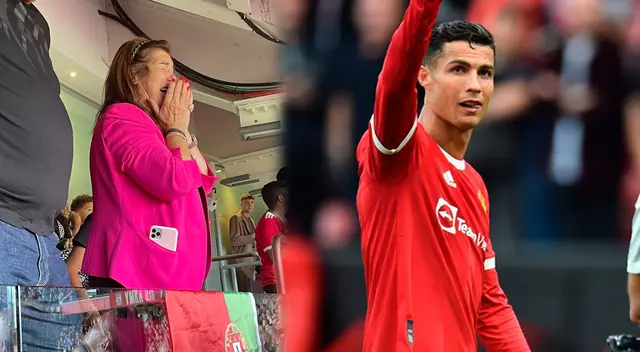 Madre de Cristiano Ronaldo emocionada por doblete de su hijo