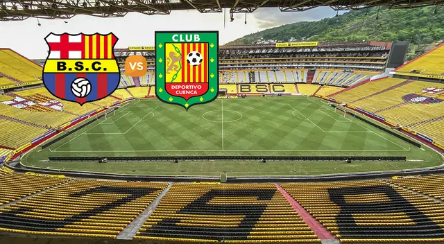 EN VIVO GOLTV, Barcelona SC - Deportivo Cuenca: chocan por la Liga Pro de Ecuador