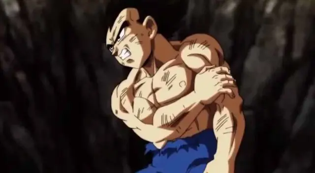 Vegeta quedó muy herido tras su enfrentamiento ante Granola
