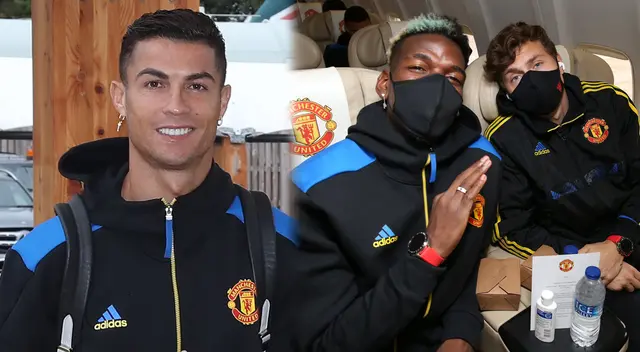 Cristiano Ronaldo y Manchester United partieron a Suiza para debut en Champions League Cristiano Ronaldo y Manchester United partieron a Suiza para debut en Champions League