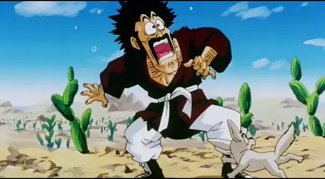 Dragon Ball: Majin Buu desiste de matar a Mr. Satán Dragon Ball: Majin Buu desiste de matar a Mr. Satán