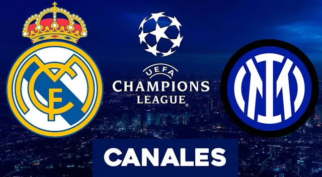 Canales de TV para ver Real Madrid vs. Inter de Milán por la UEFA Champions League 2021 Canales de TV para ver Real Madrid vs. Inter de Milán por la UEFA Champions League 2021