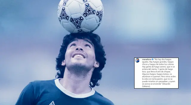 Mira el primer posteo de la cuenta de Diego Maradona desde su muerte Mira el primer posteo de la cuenta de Diego Maradona desde su muerte