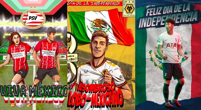 Los clubes europeos enviaron saludos a México.