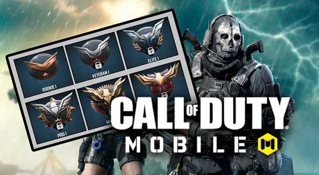 Call of Duty Mobile: filtran nuevos rangos para la temporada 8 Call of Duty Mobile: filtran nuevos rangos para la temporada 8