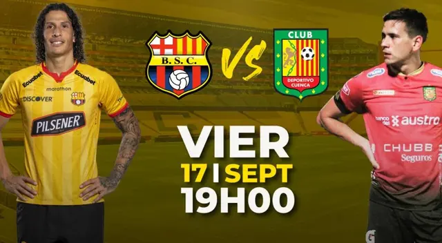 Barcelona SC vs Deportivo Cuenca: día, hora y canal del partido Barcelona SC vs Deportivo Cuenca: día, hora y canal del partido