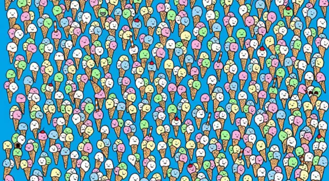 Reto Visual: Ponte aprueba y haya la paleta entre los helados