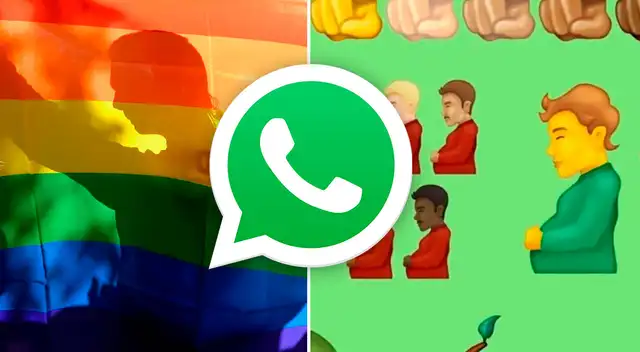 WhatsApp: Emoji de hombre embarazado será incluido por razón de inclusividad