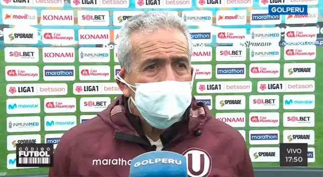 Gregorio Pérez habló tras la derrota de la 'U'. Gregorio Pérez habló tras la derrota de la 'U'.