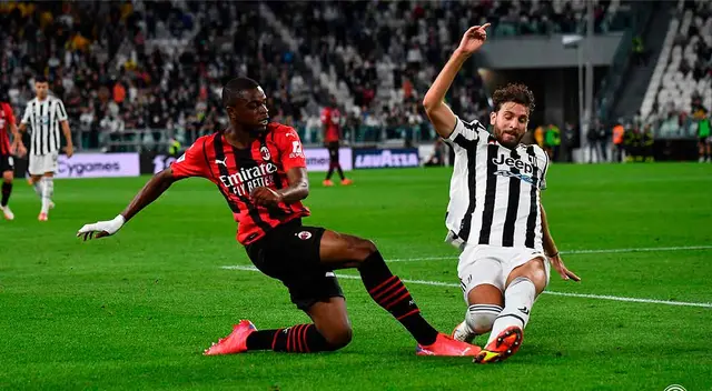 Juventus empató 0 a 0 con Milan