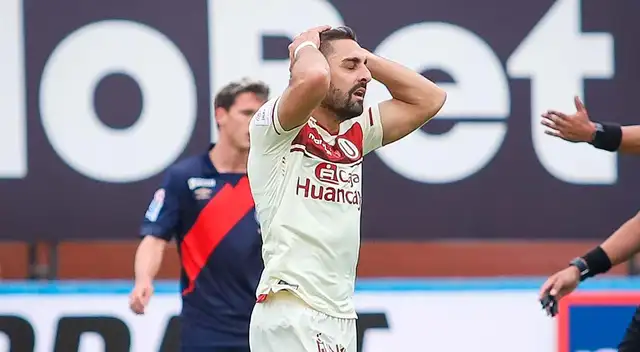 Luis Urruti, jugador de Universitario Luis Urruti, jugador de Universitario