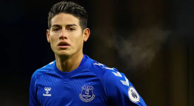 James Rodríguez a punto de jugar en el fútbol Qatar