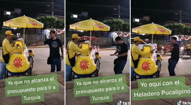 Peruano se volvió viral en TikTok por bailarle a heladero como el turco Mehmet Dinç Peruano se volvió viral en TikTok por bailarle a heladero como el turco Mehmet Dinç
