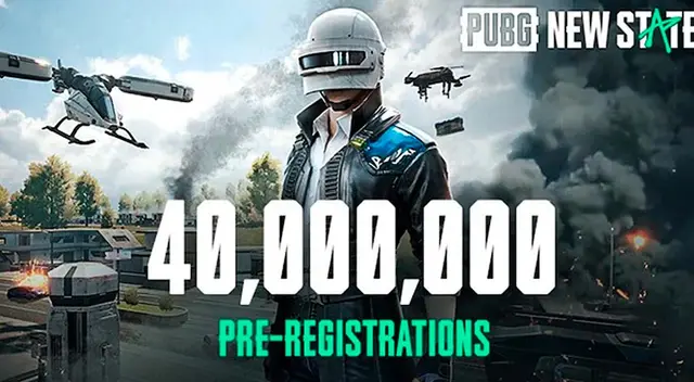 PUBG New State ya se aseguró 40 millones de pre-registros PUBG New State ya se aseguró 40 millones de pre-registros