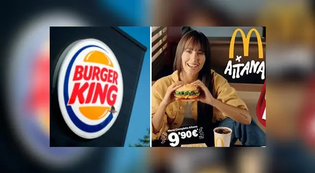Viral: Burger King se burla de MacDonalds tras anuncio de hamburguesa con Aitana f Viral: Burger King se burla de MacDonalds tras anuncio de hamburguesa con Aitana f