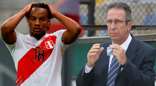 Lamento de Pelusso tras la lesión de André Carrillo de cara a las Eliminatorias