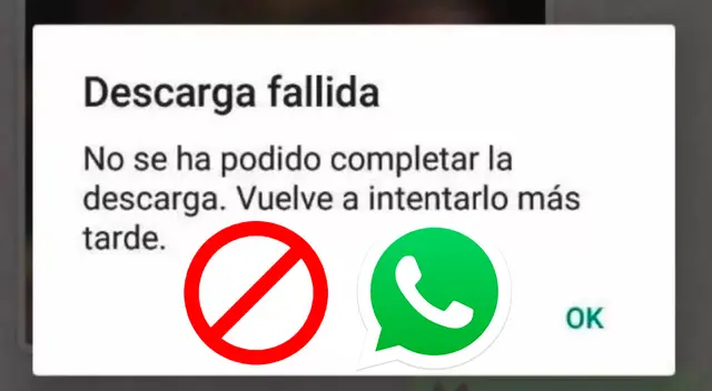 Conoce cómo arreglar el problema de la descargada fallida