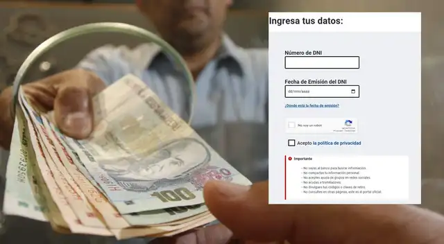 Conoce si eres beneficiario del Bono Yanapay