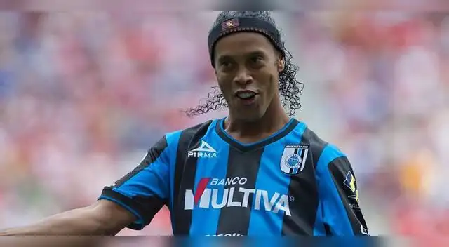 Ronaldinho recuerda primer gol que hizo en la Liga MX