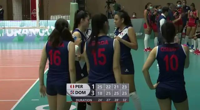 Perú sumó su segunda victoria en el Mundial de Voley Sub 18 Perú sumó su segunda victoria en el Mundial de Voley Sub 18