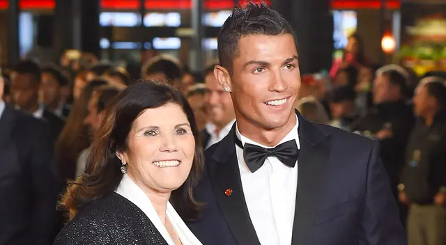 Cristiano Ronaldo y su madre