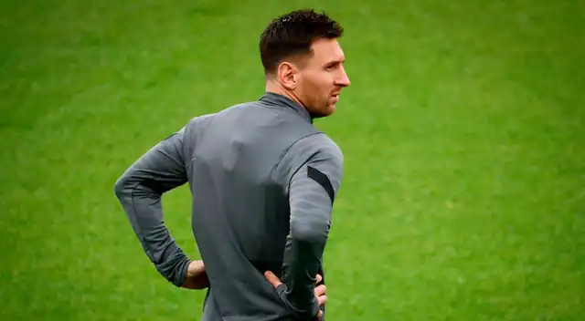 Lionel Messi en etapa de recuperación con el PSG