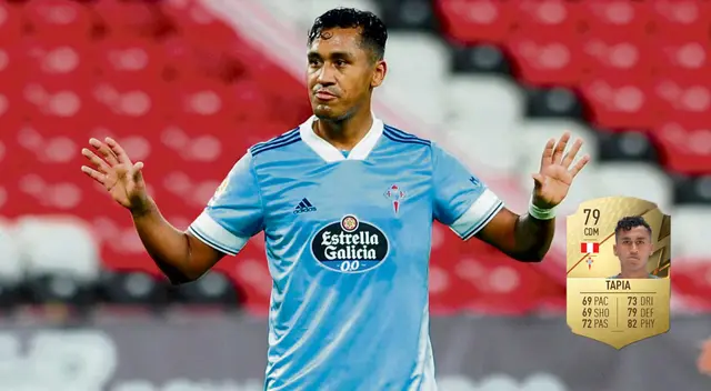 FIFA 22: Conoce los atributos más destacados de la carta de Renato Tapia FIFA 22: Conoce los atributos más destacados de la carta de Renato Tapia