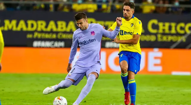 Barcelona y Cádiz igualaron sin goles por la sexta jornada de LaLiga