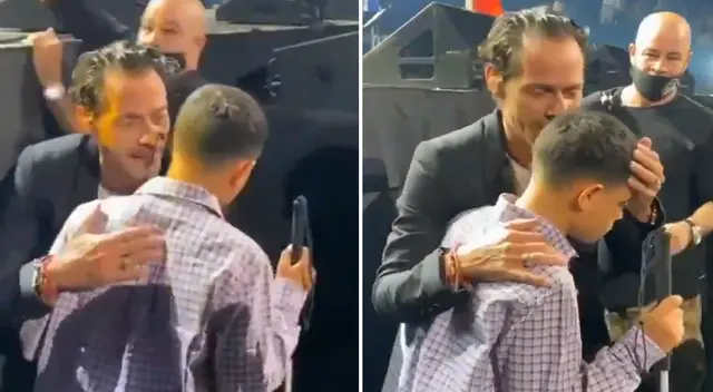 Marc Anthony se gana el respeto en redes por su noble gesto con un no vidente