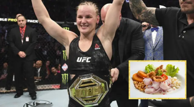 Valentina Shevchenko no oculta su amor por la gastronomía peruana.