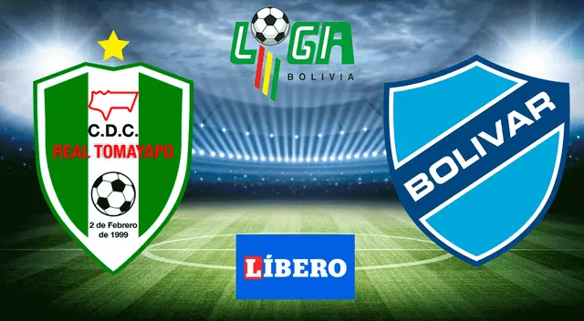 Bolívar vs Real Tomayapo EN VIVO vía TiGO Sports por Liga Boliviana 2021 Bolívar vs Real Tomayapo EN VIVO vía TiGO Sports por Liga Boliviana 2021
