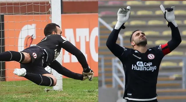 Carvallo se lució en el U vs Huancayo