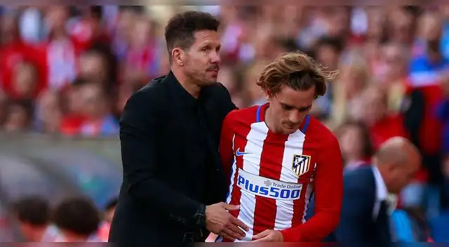 Antoine Griezmann no será titular ante Milán.