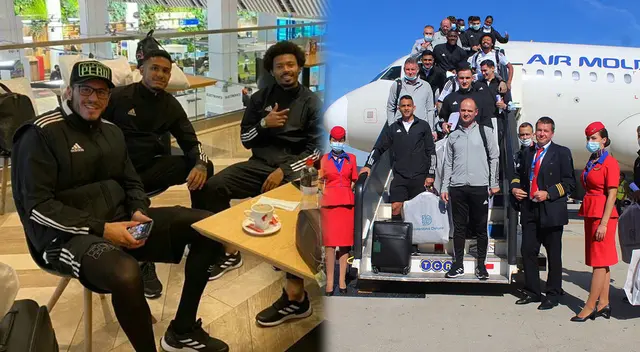 Gustavo Dulanto llegó a España para duelo ante Real Madrid por Champions League