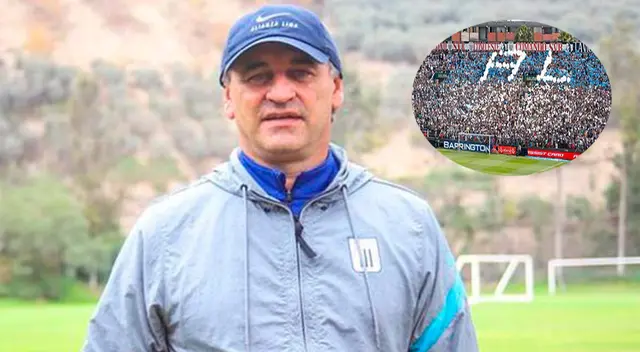 Carlos Bustos desea dirigir a Alianza Lima con hinchas en Matute Carlos Bustos desea dirigir a Alianza Lima con hinchas en Matute
