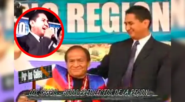 Vladimir Cerrón cantó con Los Shapis