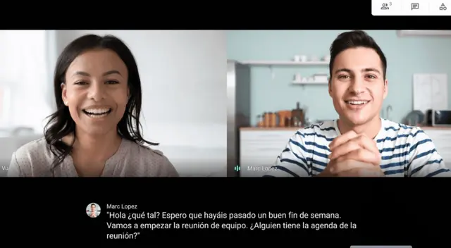 Google Meet: Ahora tendrá traducciones en simultaneo en cada reunión
