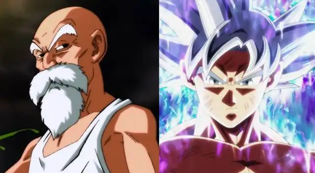 Gokú aprendió una peligrosa técnica del maestro Roshi
